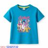 KPop Demon Hunters Children's Cartoon Print T-shirt