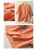Women's 2024 Summer Cotton Linen Retro Embroidered Blouse with Frog Button and Diagonal Placket
