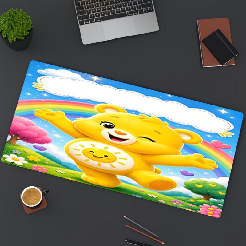 Care Bears Print Mouse Pad, for Keyboard Pad Laptop PC Mat for Office Home Use, Desk Decor, Perfect Birthday Gift for Gamers