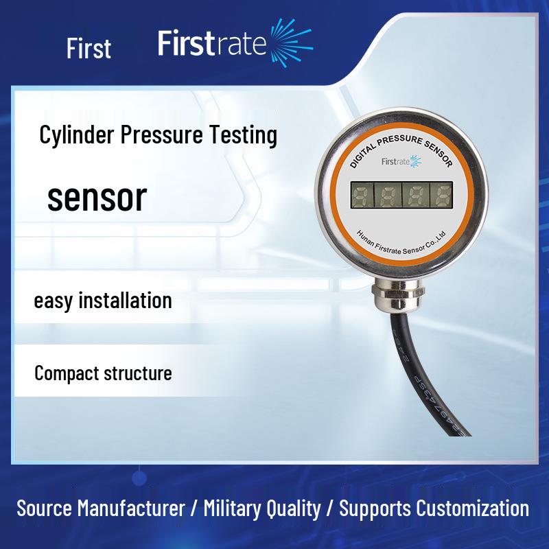 High-Precision Pressure Sensor with LED Display & RS485 for Water/Gas/Oil Monitoring