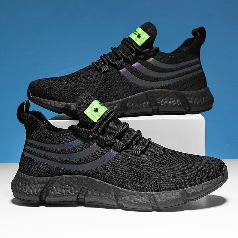 Herrenschuhe Frühling und Sommer Neu Mesh Atmungsaktiv Leicht Lässige Laufschuhe Hohe Qualität Trendig Modisch Sportschuhe