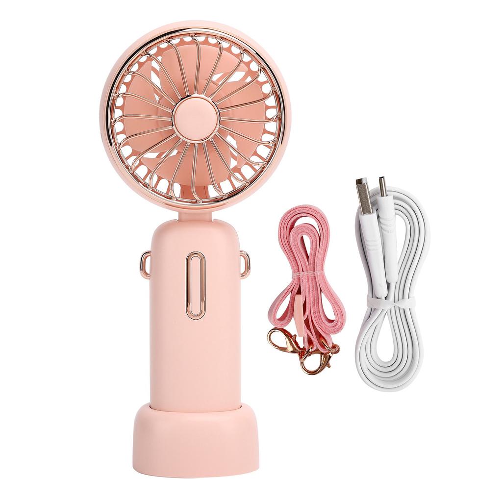 Mini ventilator portabil USB 3 viteze Racitor de racire cu aer reincarcabil pentru birou, cu zgomot redus pentru biroul de acasă