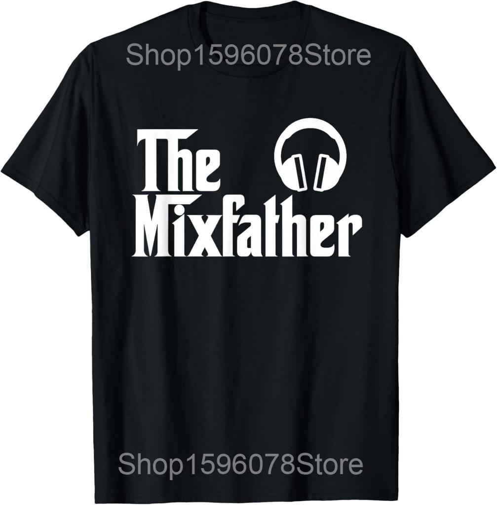 I love DJs Funny Music DJ T Shirts Men Women Pure Cotton Humor Streetwear Tee Shirt Short Sleeve Unisex Loose Clothing