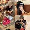 Warm Fashionable Winter Knit Beanie For Women Soft Cotton Loose Fit In Bold Colors