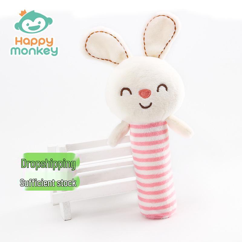 TOLOLO Plush Baby Rattle & Crib Mobile for Newborns - Soothing Sound Toy
