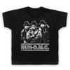 RUN DMC ESBOÇO UNOFFICIAL RUN-D.M.C. HIP HOP TRIO GRUPO CRIANÇAS CRIANÇA Camiseta