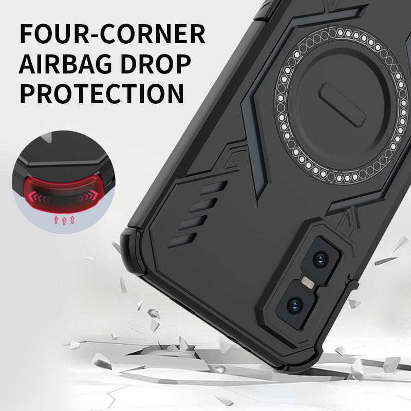 Magnetic Phone Case For Infinix GT 30 PRO 5G Hot 50 Pro 4G note 50S 60 Heat Dissipation Shockproof Non-Slip Protection Cover