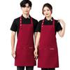 Waterproof & Oil-Proof Apron with Logo Printing - Unisex Kitchen Bib