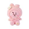 Adorable Korean Trendy Plush Doll Sakura Series Cute Cartoon Animal Figurine