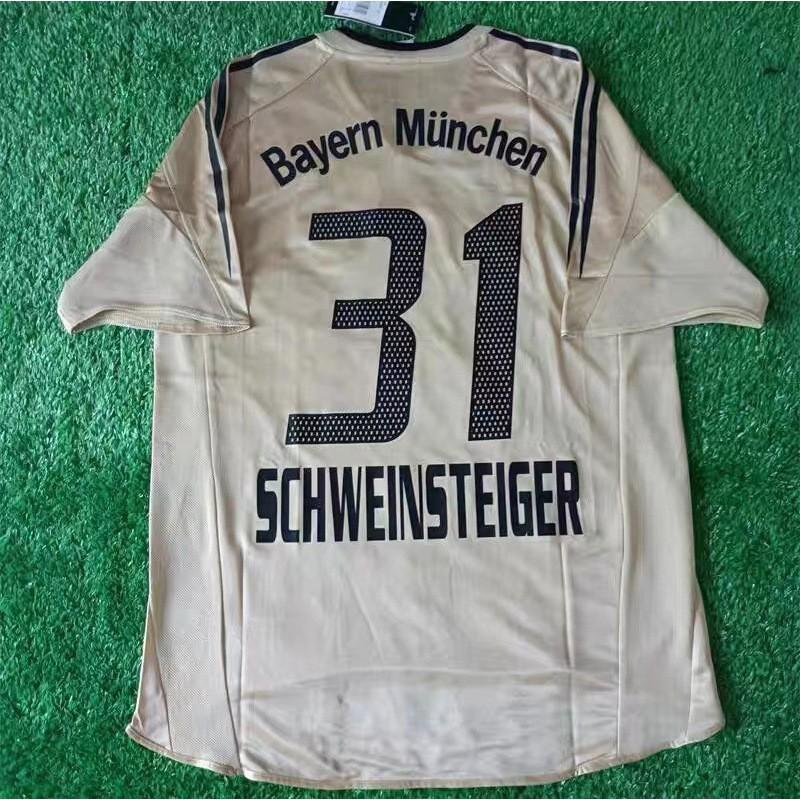 Vintage Football Jerseys Classic Bayern Muller Lahm Kaka Bale Robben Henry Ronaldo Team Sports