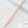 1 Piece Flamingo Ballpoint Pen Rose Gold Wedding Metal Copper Pen Office School Supplies