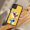 Cute Cuphead Phone Case For IPhone 17 16 Pro Max 11 12 13 14 15 Hard PC+TPU Bracket Back Cover