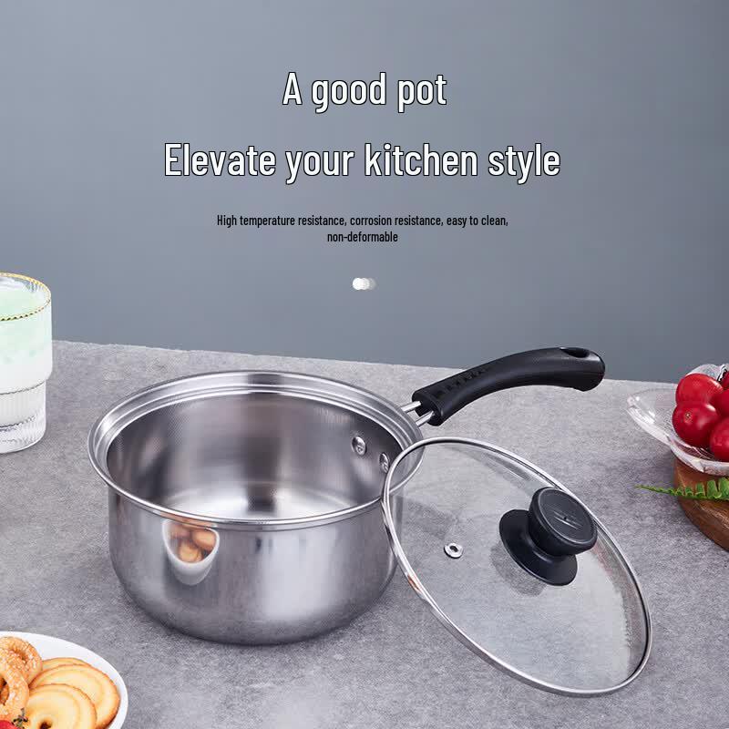 YiBo Feisen Stainless Steel Milk Pot 18cm