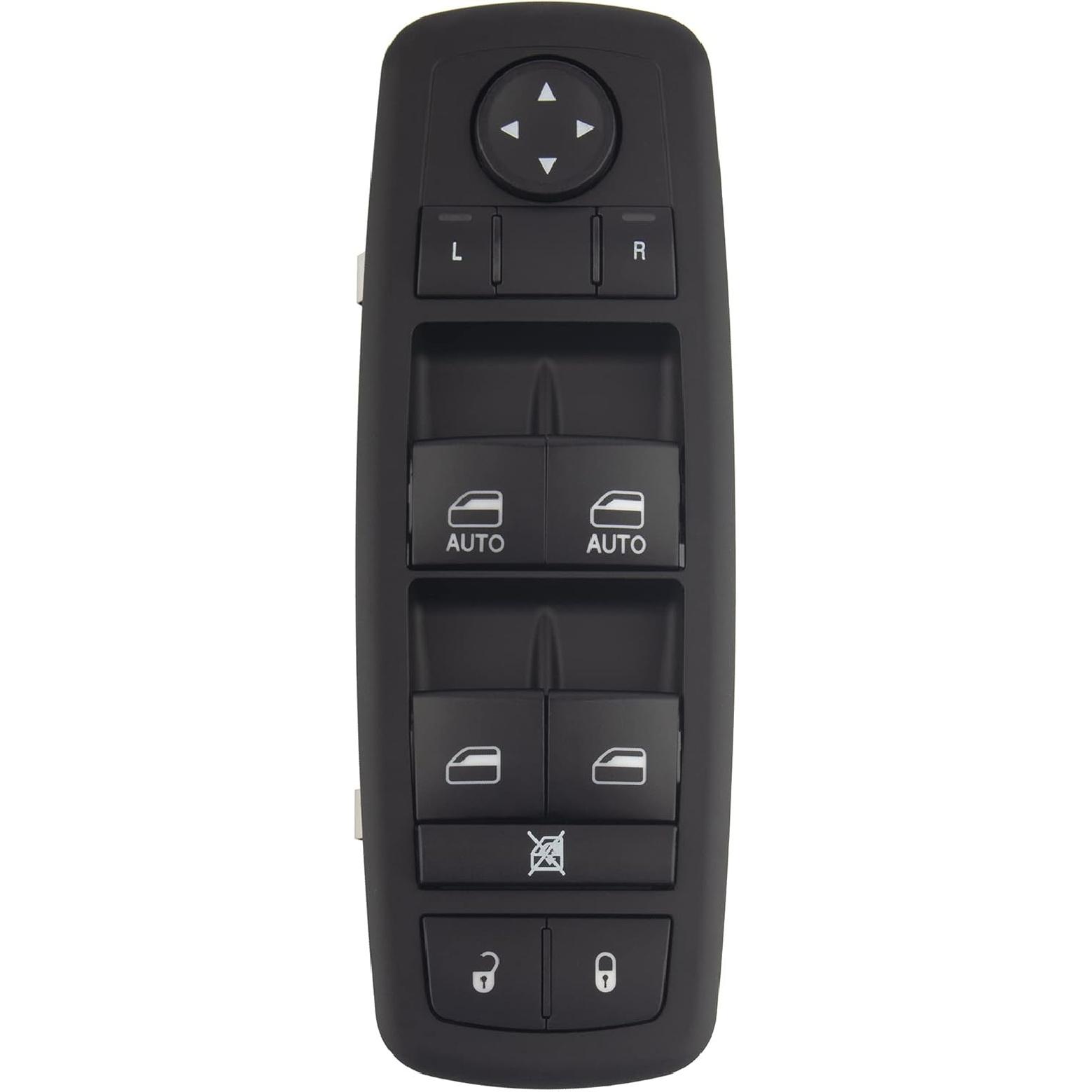 

BOXI Front Driver Side Power Master Control Window Switch Compatible for 2009-2012 Dodge Ram 1500 2500 3500 OE Replace # 4602863AD 4602863AB