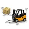 Car Play Toy Vehicle Set Toy Vehicles Vehicle Construction Die-Cast Model Forklift Friction Toy Pallet Interactive Toy
