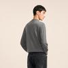 Croquis Men's 2024 Autumn Semi-High Collar Long-Sleeve Wool Sweater