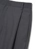 KNITTED [Knitted X Bdkd] Tr Wide Banding Slacks Grey