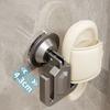 Bathroom Slipper Rack Hanging Shelf Hook Wall Mounted Slipper Hanger Suction Cup Shoe Storage Rack Easy to Install