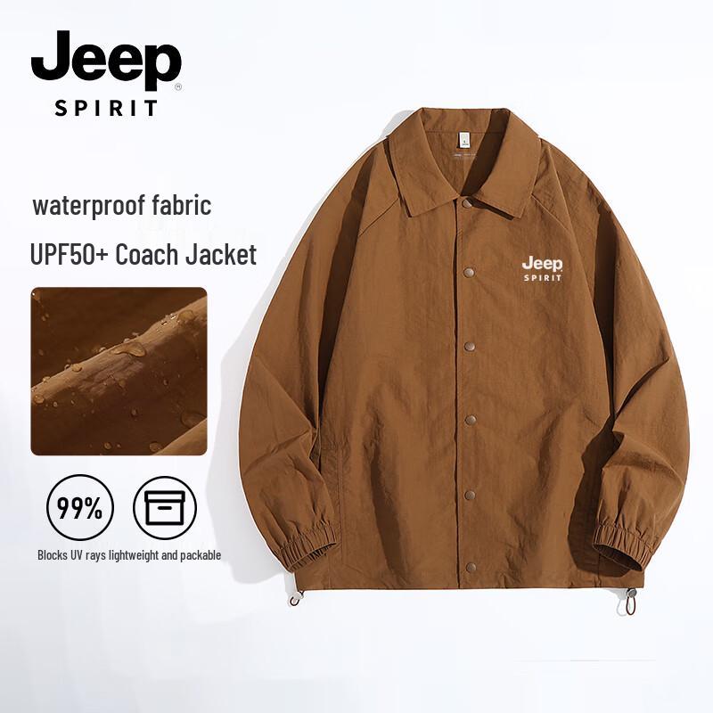 

JEEP SPIRIT Men s Spring Autumn Water-Repellent Outdoor Jacket 3XL