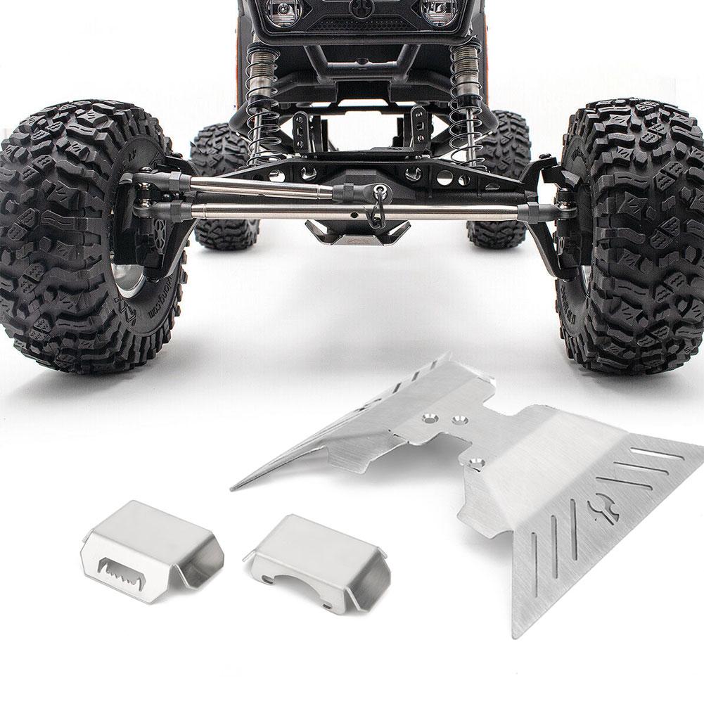Front and Rear Axles Chassis Guard Protection Plate Fit for Axial Capra AXI232006 RC Car Parts