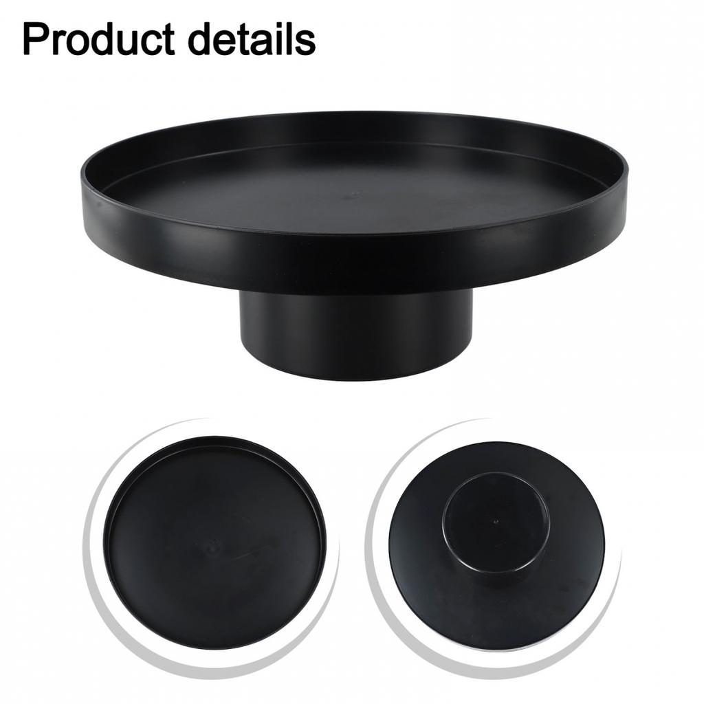 Tea Acrylic Round Storage Decorative Dishes Drink Food