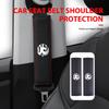 Leather Car Seat Belt Cover Shoulder Pad Interior Accessories For Vauxhall Tigra Corsa VXR Astra D G J H Zafira Vectra