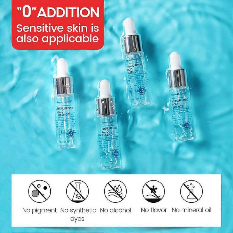 Hyaluronic Acid Shrink Pore Face Serum Anti-Aging Whitening Moisturizing Anti-Aging Deep Hydration Skin Care 2025