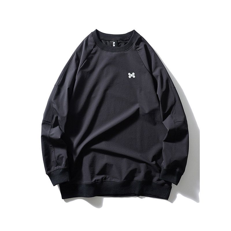 American-Style Outdoor Mountain Pullover Running Sports Quick-Drying Sweatshirt Men's 2024 Spring and Autumn Export Men's Outwear