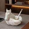 3D Horse Storage Bowl, Jewelry Tray, Trinket Dish, Desktop Storage Container for Keys Rings Earrings Bracelets Sundries