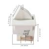 2/4pcs 3 Prong Refrigerator Door Switch Normally Closed Open Push Button Switch For Household Refrigerator Easy Installation