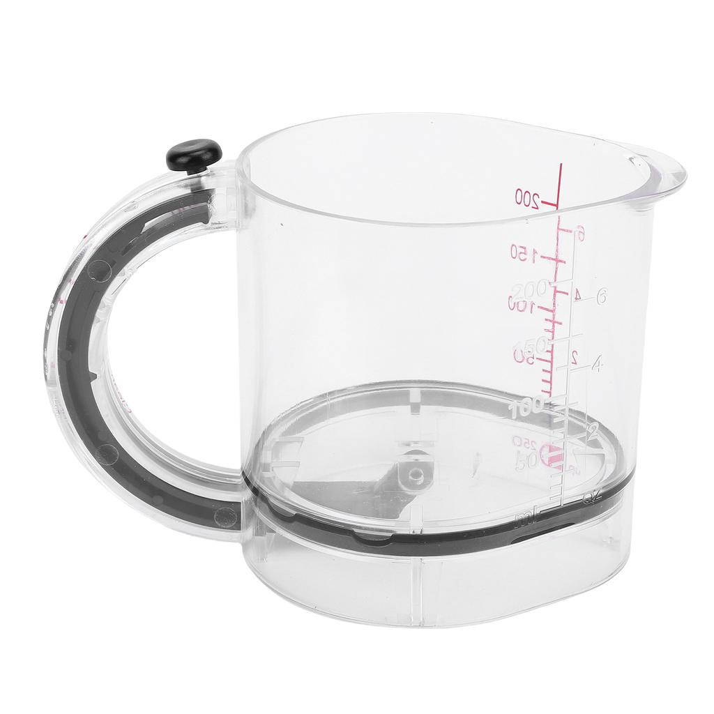Adjustable Measuring Cup 4 in 1 Design Integrated Sealing Base Cooking Measuring Cup for Baking