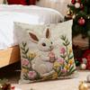 Christmas-Themed Texture Cushion Cover For Pillow Printing Sofa Decoration Home Car Room Coffee Shop Office Nordic Simplicity