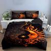 Sun and Moon Pattern Bedding Set Bedding Set (1 Duvet Cover, 2 Pillowcases, Duvet Not Included)