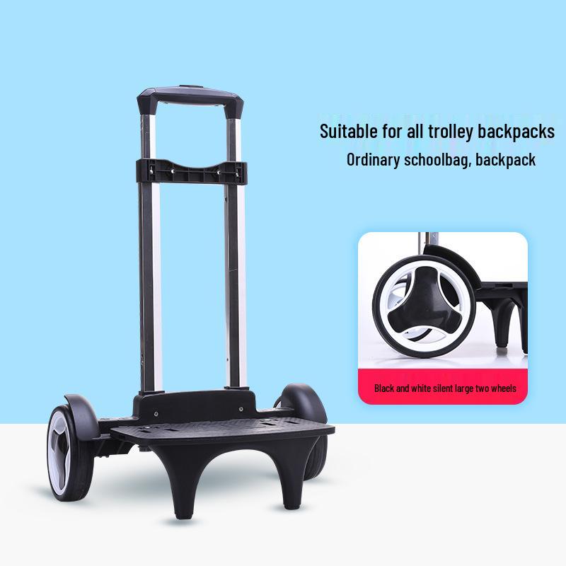 Folding Backpack Cart with Flashing Wheels for Kids – 3 or 6 Wheel Options