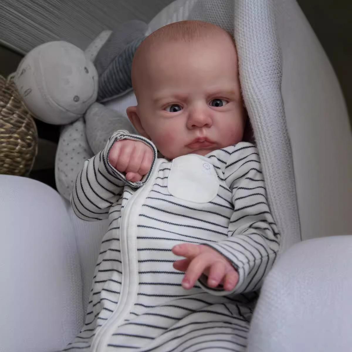 60cm Cloth Body Realistic Reborn Doll Cameron 60 cm