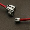 10pcs Round Alloy Magnetic Clasp For DIY Bracelet Necklace Making Multicolor