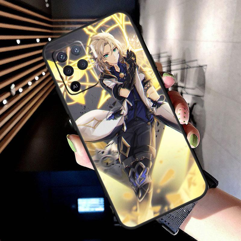 Albedo Genshin Impact Case For Oppo A5 Pro A15 A17 A57 A77 A18 A38 A58 A78 A98 A94 A74 A54 A16 A76 A96 A40 A60 A80