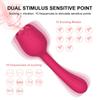 Rose Vibrator Toys Dildos Sucking Vibrator for Women Clitoris Stimulation Vaginal Massager Sex Toys for Adults 18 Sucker Machine