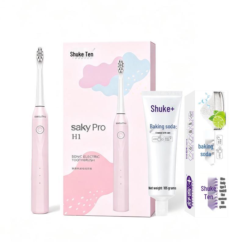 Shuke H1 Sonic Electric Toothbrush & Toothpaste Set