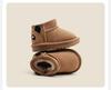 Winter Boys' Matte Leather Boots: Warm Infant & Toddler Walking Shoes