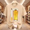Funny Meme Tshirt Cigarette and Beer Humor Joke Print T Shirt Unisex Fashion Casual Short Sleeve Streetwear WoUnisex Clothes Tops
