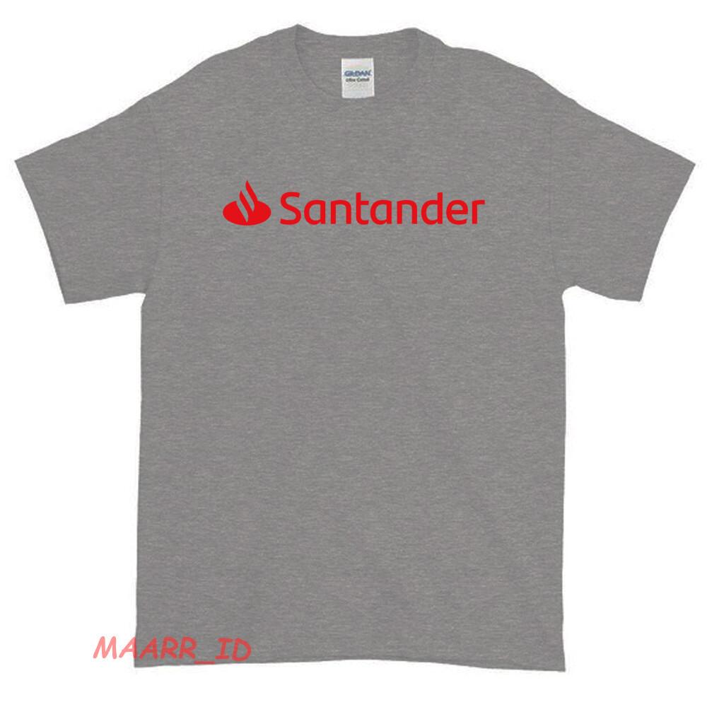 New Santander Logo American Funny T Shirt USA size S-XXL Unisex T-Shirt XL