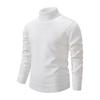 Men Turtleneck Sweater Slim Fit Knit High Neck Pullover Warm Winter Solid Color Rollneck Sweater for Daily Wear Work School Street