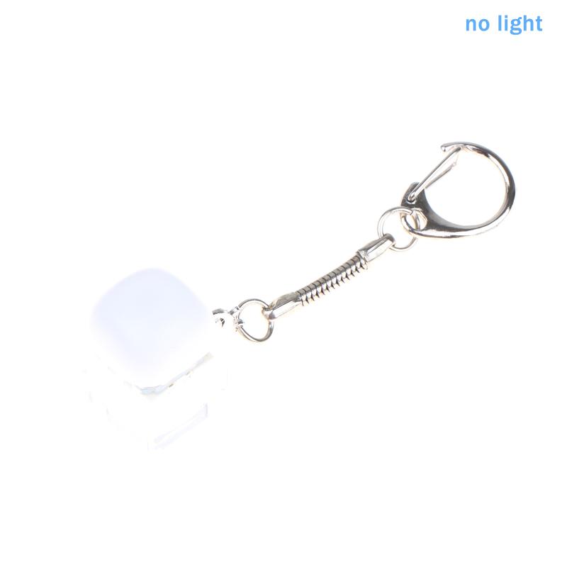 

Relaxing Diy Keyboard Keychain Keycap Keys Button Finger Keyboard Cap 1/2/3/4/9Keys Relief Stress Clicker Toy Child Adult 1key no light