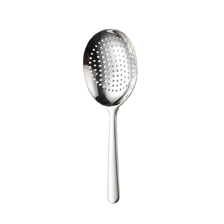 Stainless Steel Serving Spoon With Strainer Designs For Meal Preparation And Dishwashing Ergonomic Soup Ladle