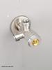 304 Stainless Steel Dual Outlet Hot/Cold Angle Valve Water Heater Diverter Switch