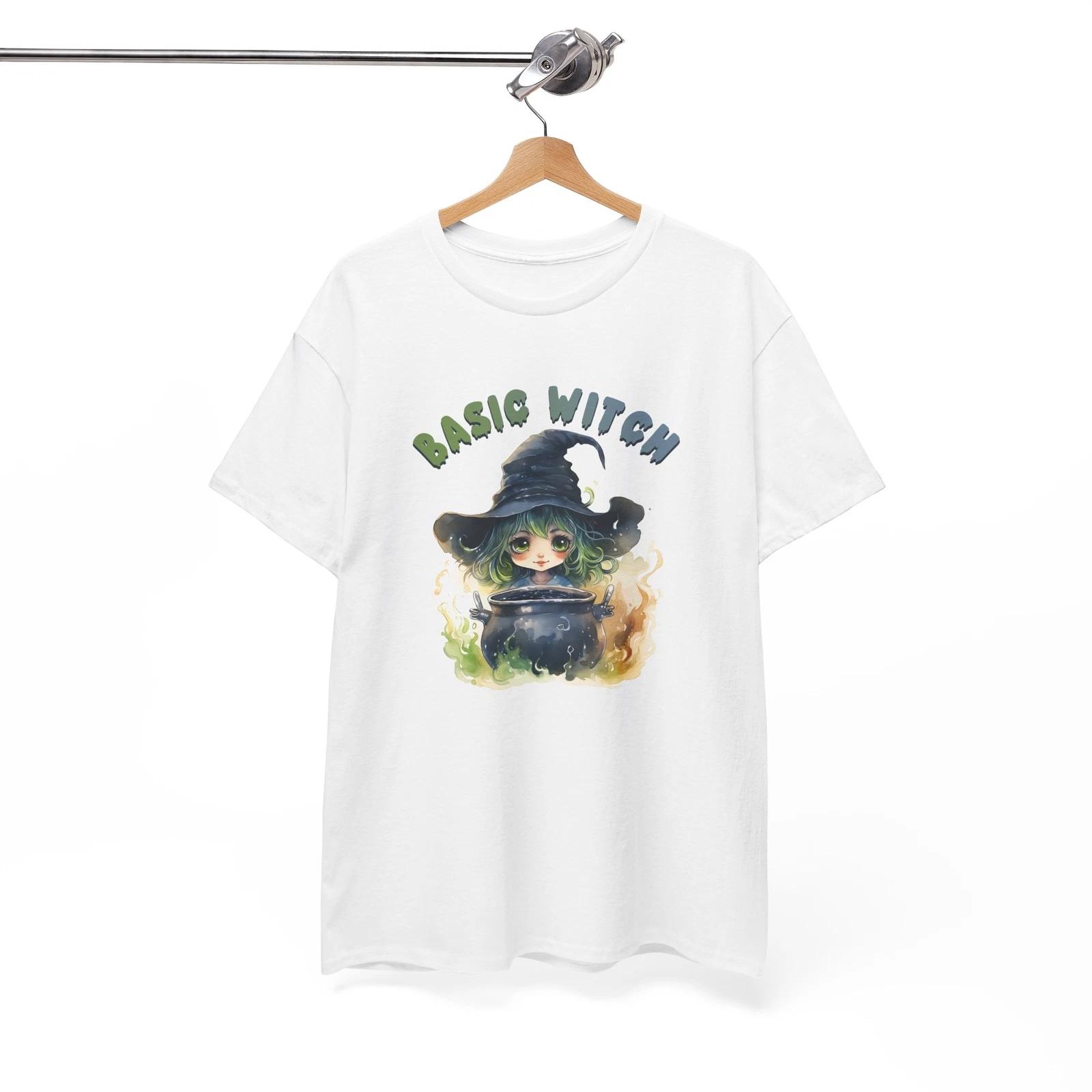 

Smoker’s T-Shirt |Basic Witch Halloween Green Witchy Shirt 3XL