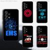 Husă Telefon Ambulanță EMS EMT Pentru Samsung S25,S24,S23,S22,S21,S20,S10,Ultra,Plus,Lite,FE,Husa Neagră din Silicon Moale