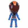 Deformation Helmet Simulated Motorcycle Rider Doll Action Figure Movable Limbs Transform Motorcycle Toy Cool Alloy