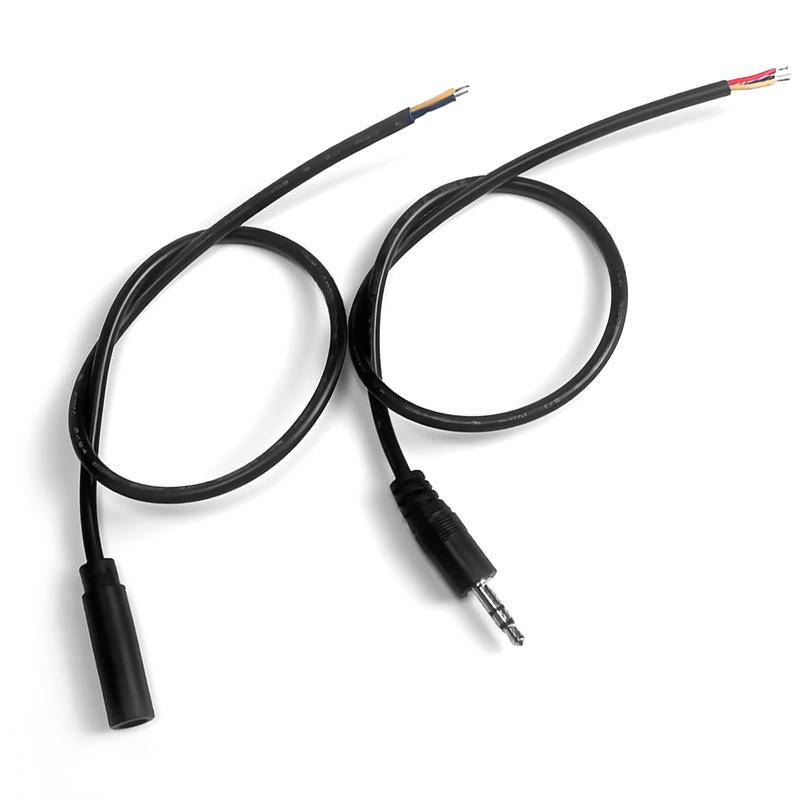 5PCS 3.5mm Audio Cable 3X26AWG, Universal Stereo Aux Cord for Car/Speakers, High-Quality Audio Transmission Wire with Connector